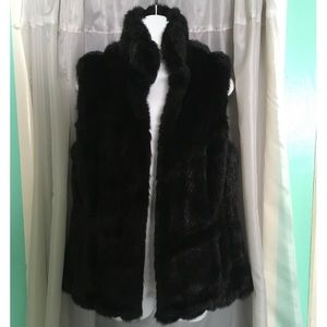 Faux Fur Chaps Vest